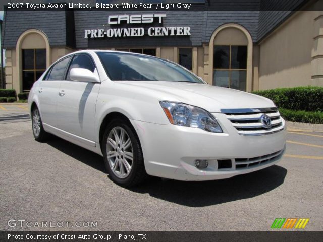 2007 Toyota Avalon Limited in Blizzard White Pearl