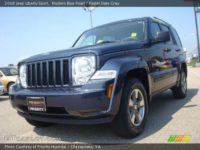 2008 Jeep Liberty Sport in Modern Blue Pearl
