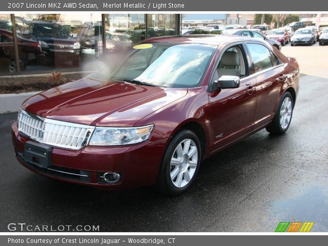 2007 Lincoln MKZ AWD Sedan in Merlot Metallic
