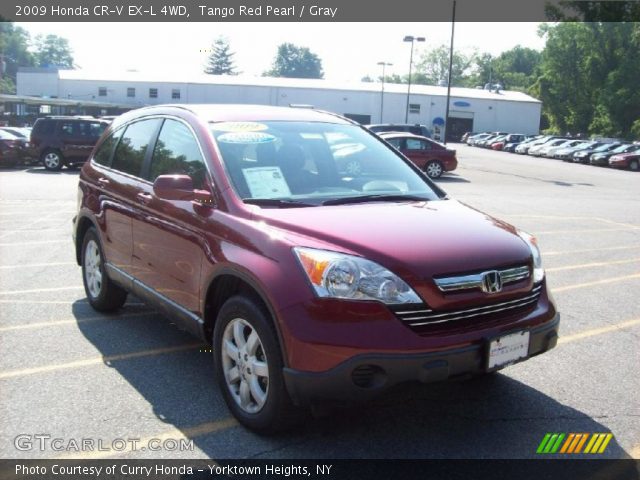 2009 Honda CR-V EX-L 4WD in Tango Red Pearl