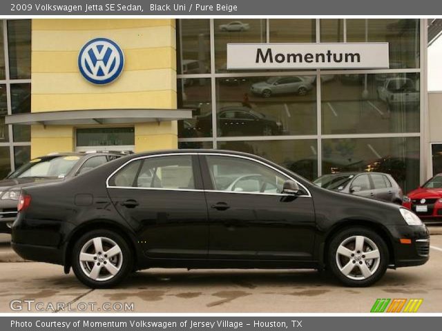 2009 Volkswagen Jetta SE Sedan in Black Uni