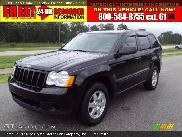 2008 Jeep Grand Cherokee Laredo in Black