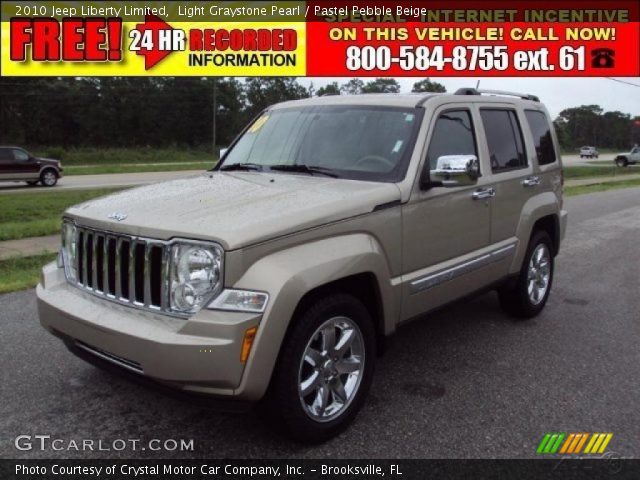 2010 Jeep Liberty Limited in Light Graystone Pearl