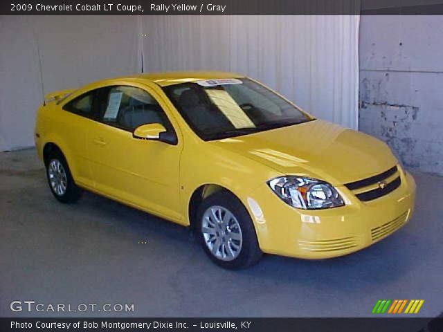 2009 Chevrolet Cobalt LT Coupe in Rally Yellow