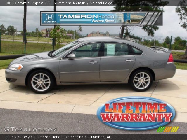 2008 Chevrolet Impala LTZ in Silverstone Metallic