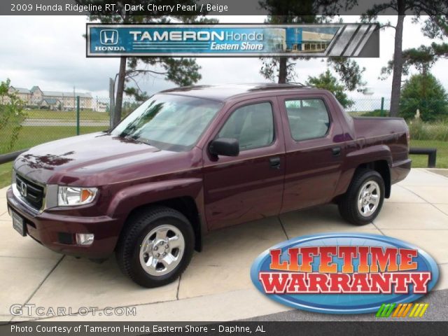 2009 Honda Ridgeline RT in Dark Cherry Pearl