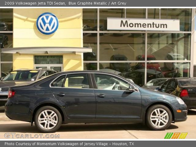 2009 Volkswagen Jetta TDI Sedan in Blue Graphite Metallic