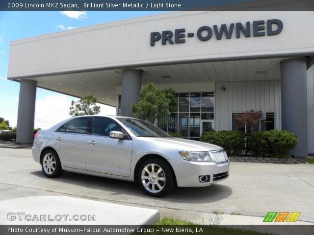 2009 Lincoln MKZ Sedan in Brilliant Silver Metallic