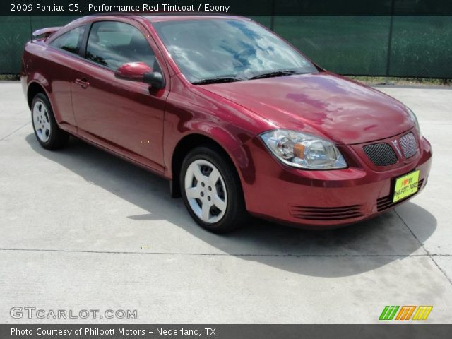 2009 Pontiac G5  in Performance Red Tintcoat