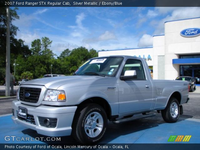 2007 Ford Ranger STX Regular Cab in Silver Metallic