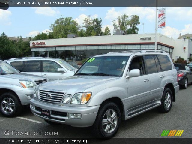 2007 Lexus LX 470 in Classic Silver Metallic