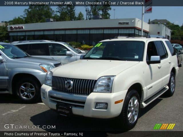 2008 Mercury Mountaineer Premier AWD in White Chocolate Tri Coat