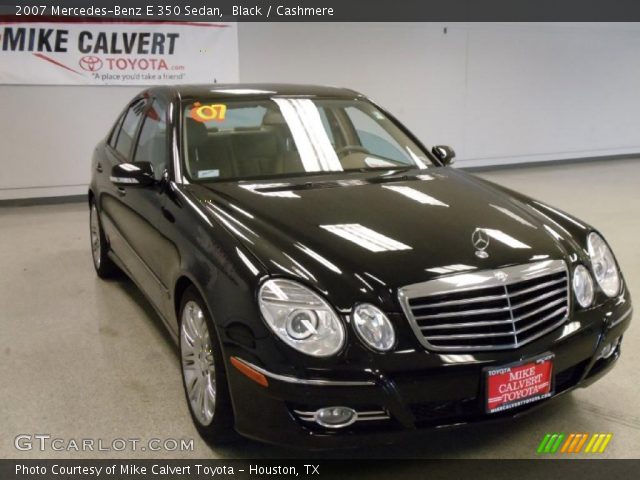 2007 Mercedes-Benz E 350 Sedan in Black