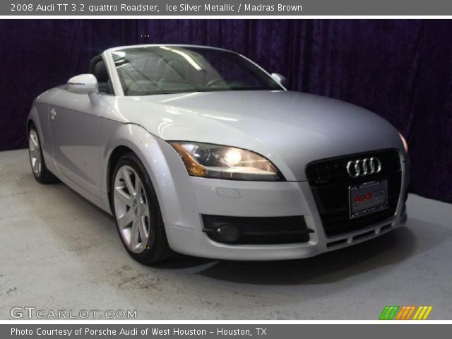 2008 Audi TT 3.2 quattro Roadster in Ice Silver Metallic