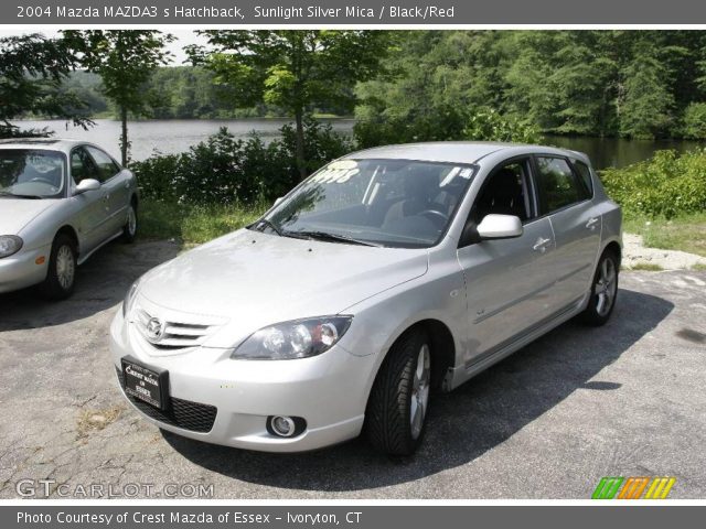 2004 Mazda MAZDA3 s Hatchback in Sunlight Silver Mica
