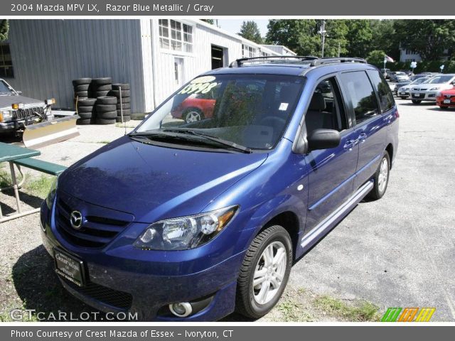 2004 Mazda MPV LX in Razor Blue Metallic