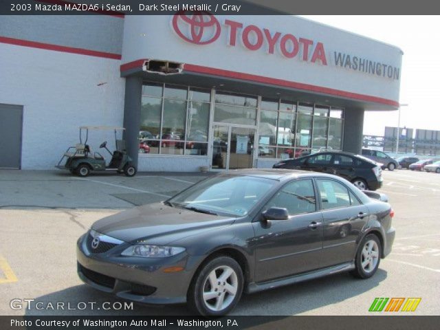 2003 Mazda MAZDA6 i Sedan in Dark Steel Metallic