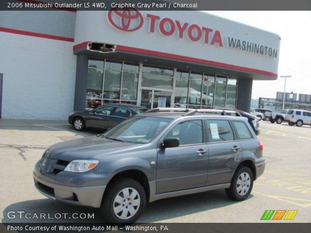 2006 Mitsubishi Outlander LS 4WD in Graphite Gray Pearl
