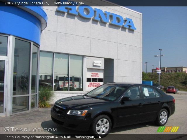 2007 Hyundai Sonata GLS in Ebony Black