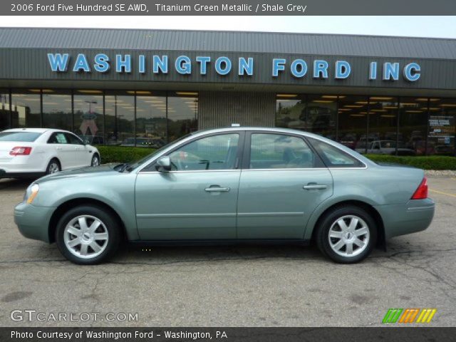 2006 Ford Five Hundred SE AWD in Titanium Green Metallic