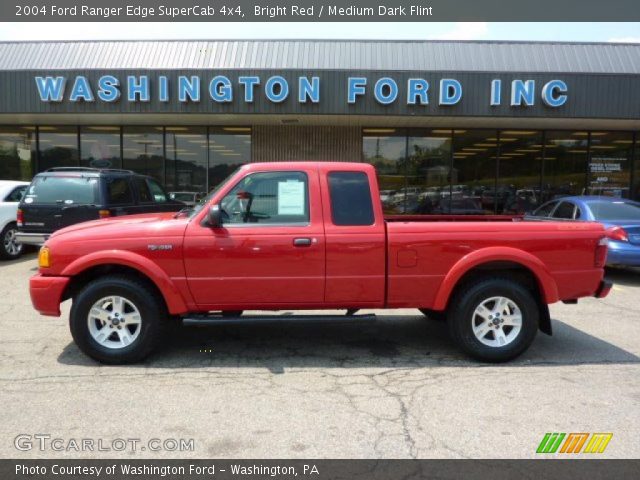 2004 Ford Ranger Edge SuperCab 4x4 in Bright Red
