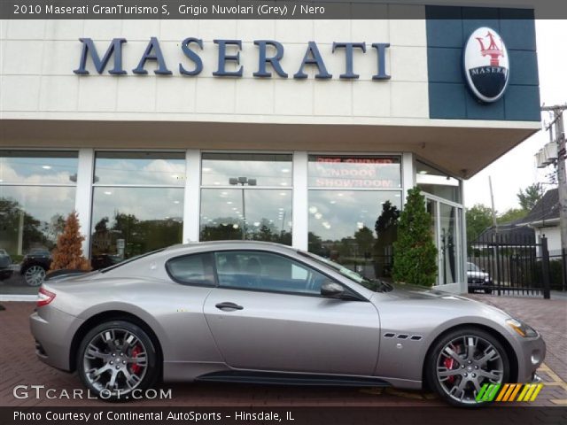 2010 Maserati GranTurismo S in Grigio Nuvolari (Grey)