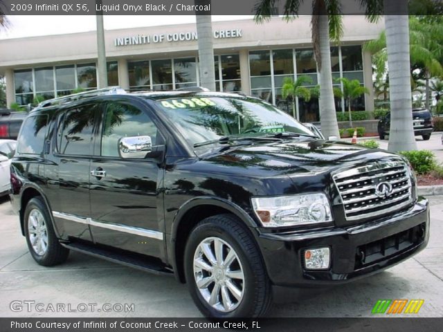 2009 Infiniti QX 56 in Liquid Onyx Black