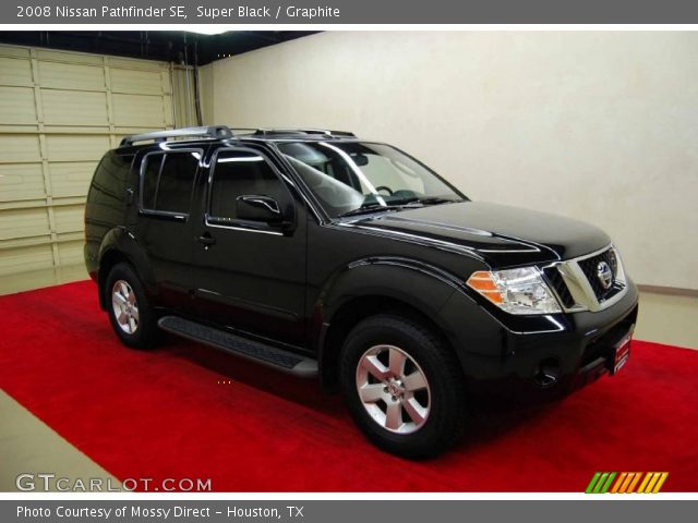 2008 Nissan pathfinder se black #6