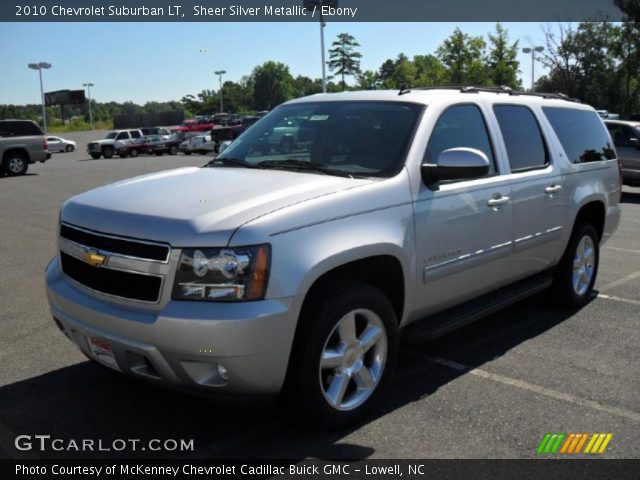2010 Chevrolet Suburban LT in Sheer Silver Metallic