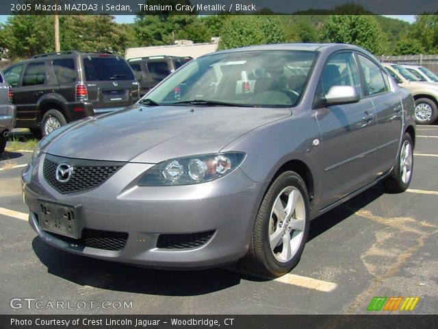 2005 Mazda MAZDA3 i Sedan in Titanium Gray Metallic
