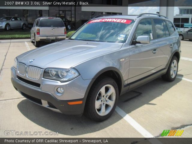 2007 BMW X3 3.0si in Silver Grey Metallic