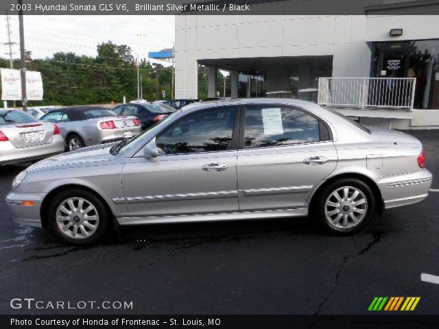 2003 Hyundai Sonata GLS V6 in Brilliant Silver Metallic