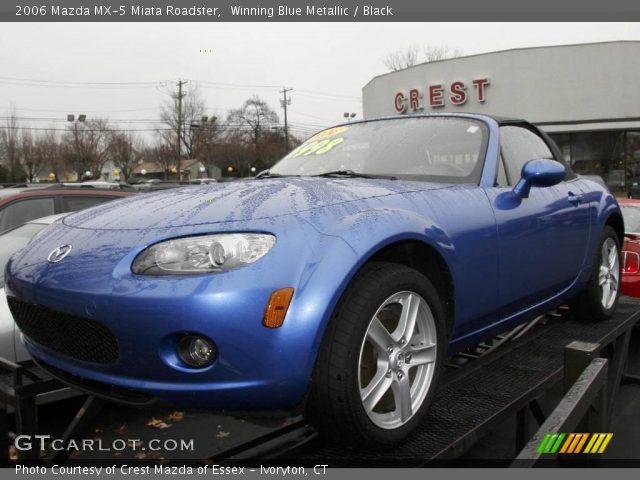 2006 Mazda MX-5 Miata Roadster in Winning Blue Metallic