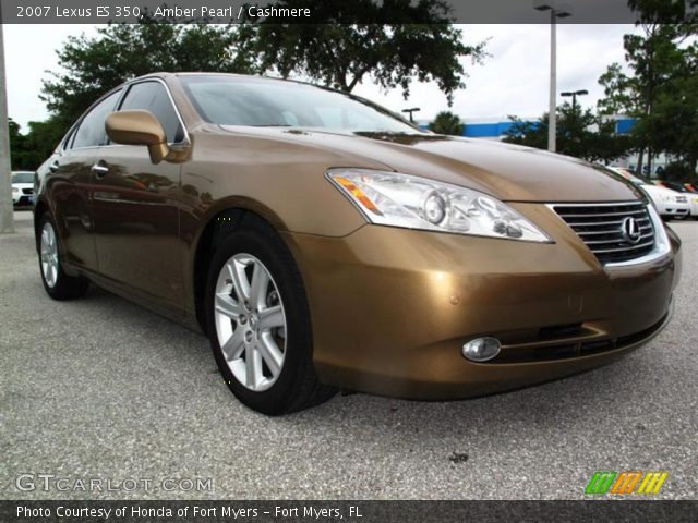 2007 Lexus ES 350 in Amber Pearl