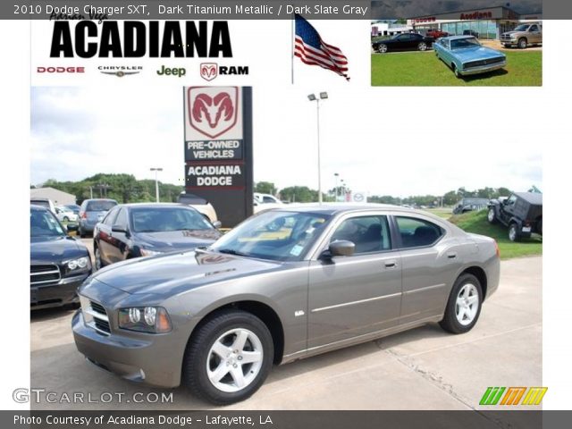 2010 Dodge Charger SXT in Dark Titanium Metallic