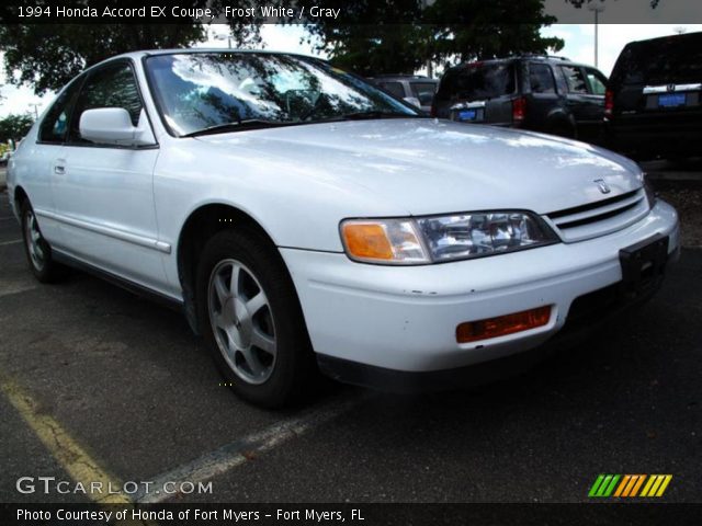 1994 Honda Accord EX Coupe in Frost White