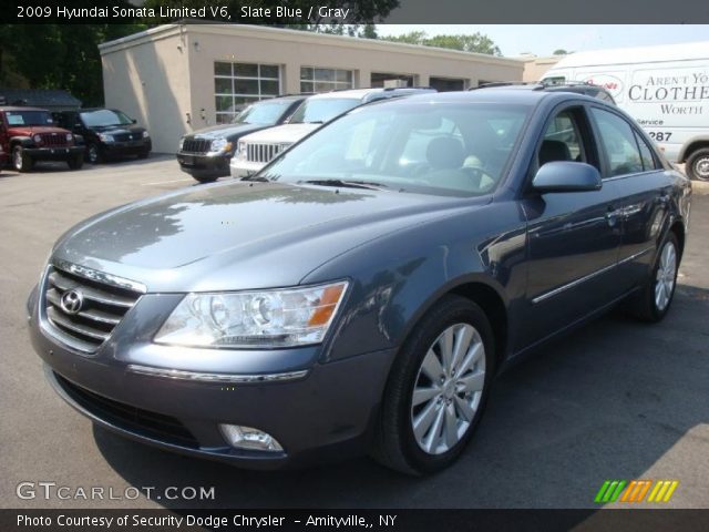 2009 Hyundai Sonata Limited V6 in Slate Blue