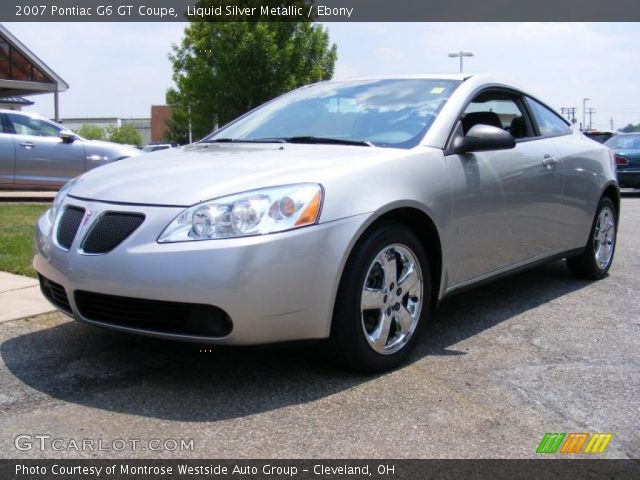2007 Pontiac G6 GT Coupe in Liquid Silver Metallic