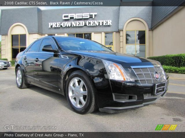 2008 Cadillac CTS Sedan in Black Raven