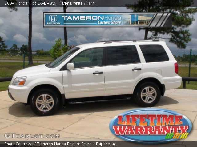 2004 Honda Pilot EX-L 4WD in Taffeta White