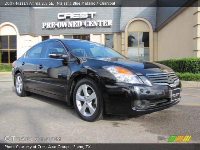 2007 Nissan Altima 3.5 SE in Majestic Blue Metallic