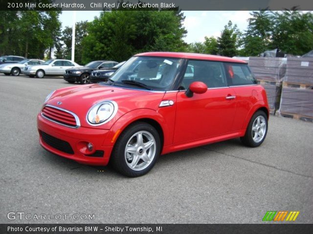 2010 Mini Cooper Hardtop in Chili Red