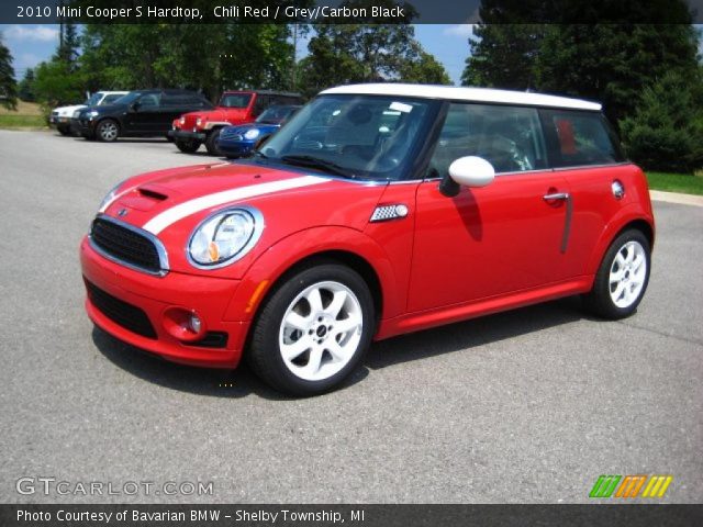 2010 Mini Cooper S Hardtop in Chili Red