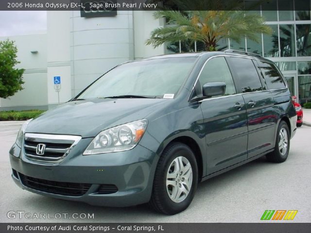 2006 Honda Odyssey EX-L in Sage Brush Pearl