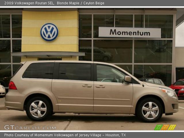 2009 Volkswagen Routan SEL in Blonde Maple