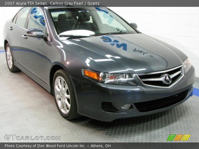 2007 Acura TSX Sedan in Carbon Gray Pearl