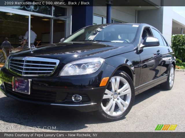 2009 Mercedes-Benz C 300 4Matic in Black