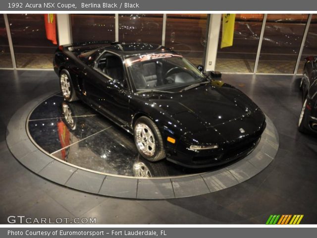 1992 Acura NSX Coupe in Berlina Black