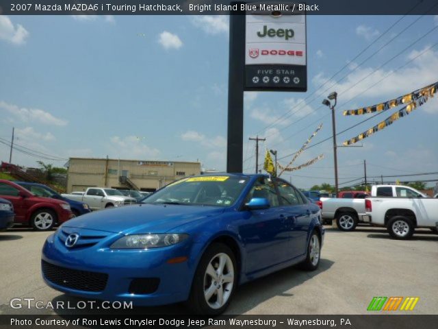 2007 Mazda MAZDA6 i Touring Hatchback in Bright Island Blue Metallic