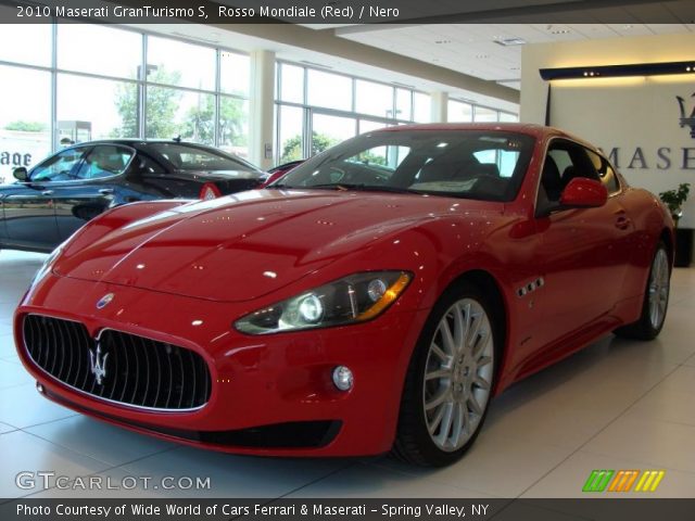 2010 Maserati GranTurismo S in Rosso Mondiale (Red)